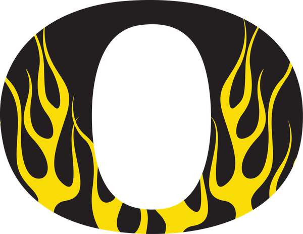 Flaming O artwork for Fire in the O